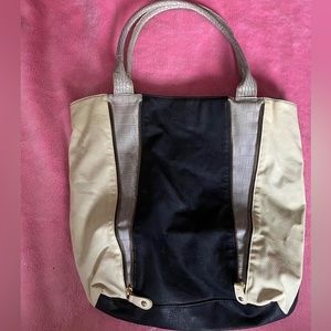 Black & Beige Purse